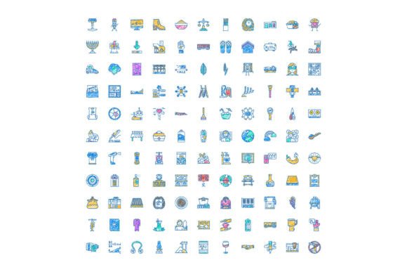 Hand-Drawn Icons for Creative Projects