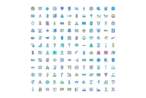 Hand Drawn Sketchy Doodle Multi Colored: A Versatile Visual Toolkit for Creatives and Professionals