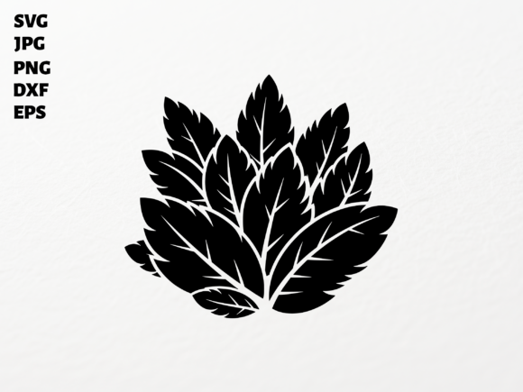 Mint Leaves SVG for Cricut Sublimation: Fresh Design for Creative Projects
